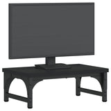 Vidaxl Monitor Standard 37x23x14 cm behandlet træ sort