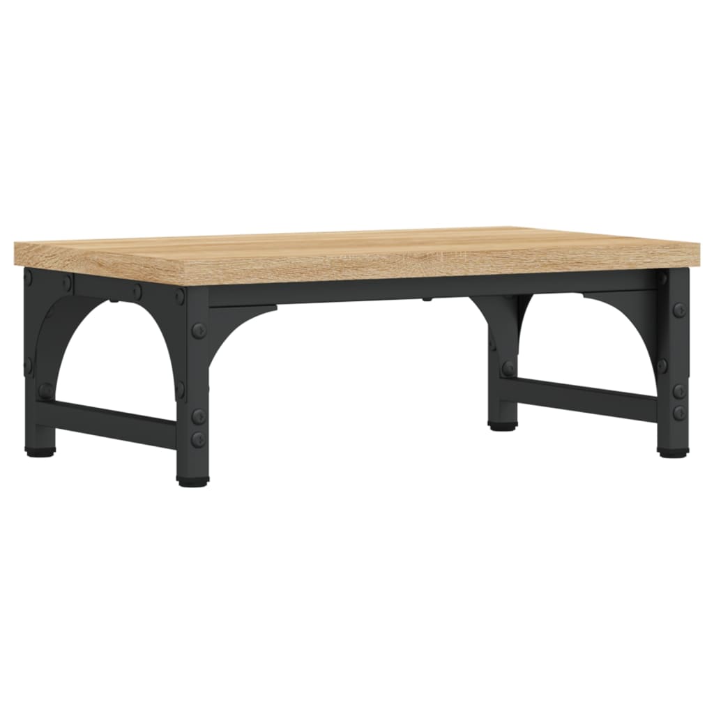 Vidaxl Monitor Standard 37x23x14 cm veraarbechte Holz Sonoma Oakfaarf