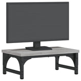 Vidaxl Monitor Standard 37x23x14 cm Zpracované dřevo šedý sonoma dub