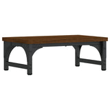 Vidaxl Monitor Standard 37x23x14 cm Colore in rovere marrone elaborato