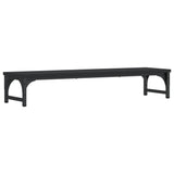 Vidaxl Monitor Standard 85x23x15.5 cm de madera procesada negra