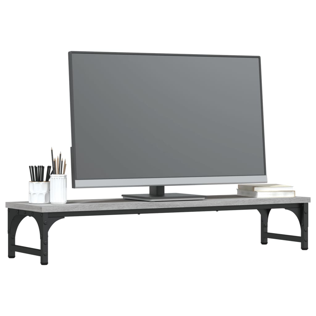Vidaxl Monitor Standard 85x23x15.5 cm Oak Sonoma in legno elaborato