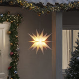 Lâmpada de Natal Vidaxl com LED dobrável 57 cm branco