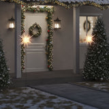 Vidaxl julelampe med jordstift og LED foldbar 57 cm hvid