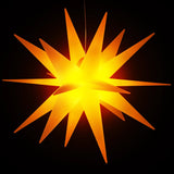 Vidaxl Christmas lamp with LED Foldable 100 cm yellow