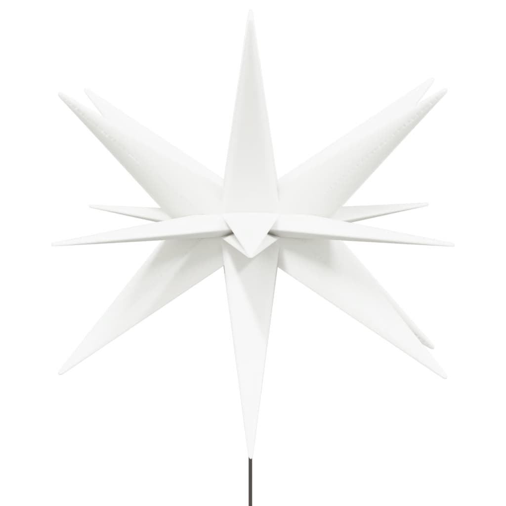 Vidaxl Christmas lamps with ground pin and LEDs 3 st 35 cm white