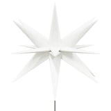 Vidaxl Christmas lamps with ground pin and LEDs 3 st 35 cm white