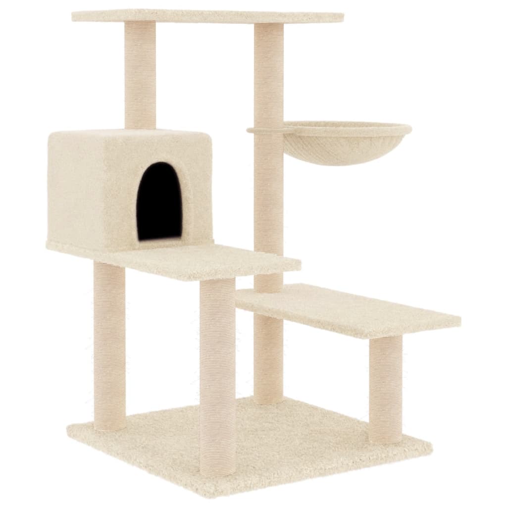 Vidaxl Cat Furniture con graffi di sisal 82,5 cm colorato