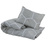 VidaXL duvet overray set 220x240 cm cotton gray