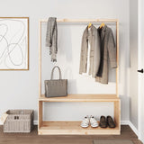 Szafka buta z ubraniem Vidaxl 113x40x157,5 cm sosna miód brązowa