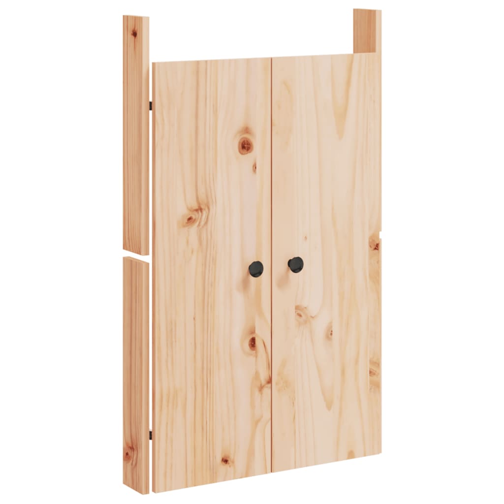 Porte dell'armadio Vidaxl per cucina esterna 50x9x82 cm in legno di pino solido