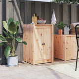 Porte dell'armadio Vidaxl per cucina esterna 50x9x82 cm in legno di pino solido
