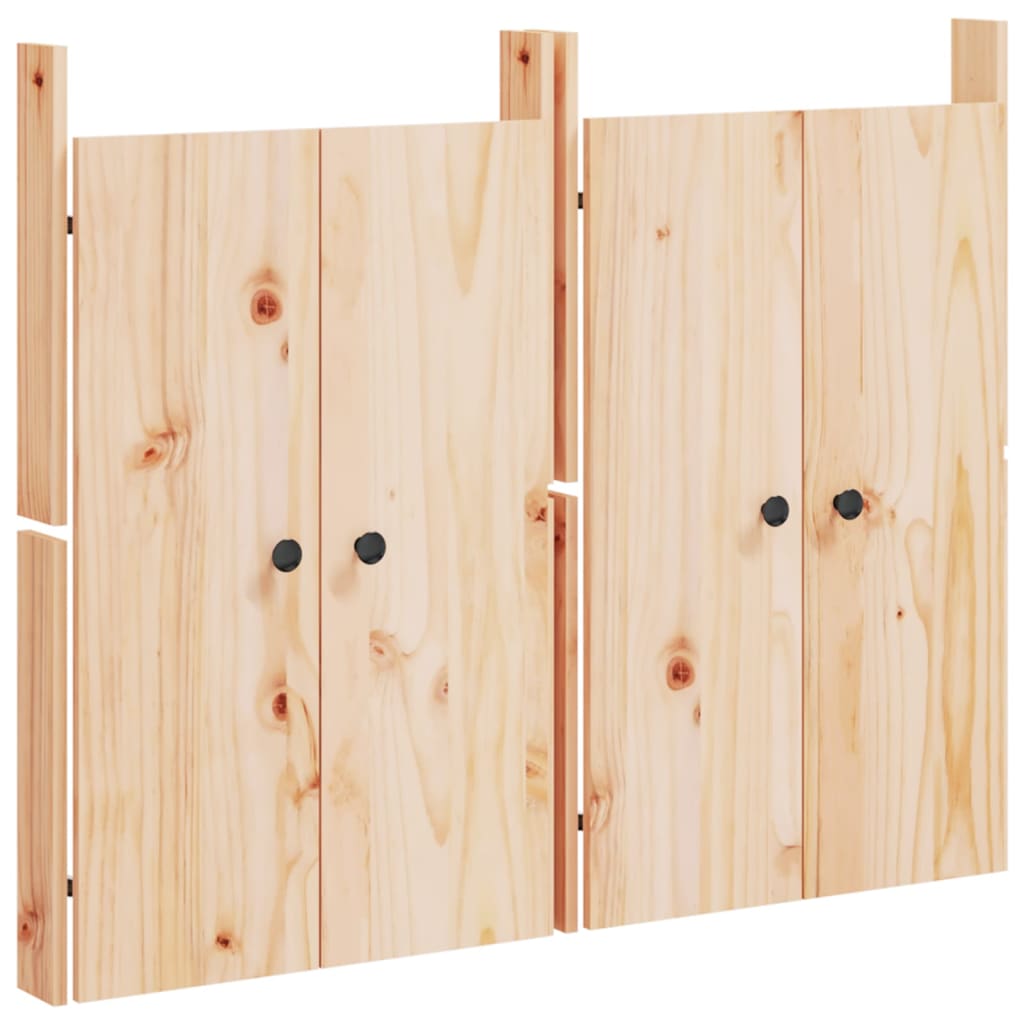 VidaXL Cabinet Doors for Outdoor Cuisine 2 ST 50x9x82 cm Pine wood