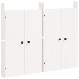 Vidaxx cupboard doors for outdoor kitchen 2 pcs 50x9x82 cm pine wood white