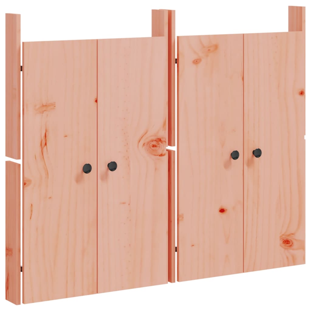 Vidaxx cupboard doors for outdoor kitchen 2 pcs 50x9x82 cm douglas wood