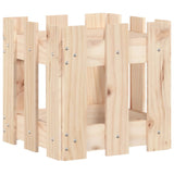 VidaXL Planter with fencing 30x30x30 cm Solid pine