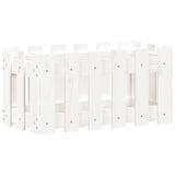 Vidaxl Planning box with fencing 60x30x30 cm Solid pine white