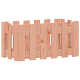 Vidaxl Planning Box med hegndesign 60x30x30 cm solid dougohout