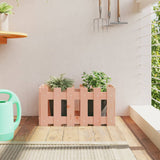 Vidaxl Planning Box med hegndesign 60x30x30 cm solid dougohout