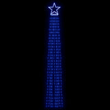 Vidaxl Iluminación del árbol de Navidad 320 LED azul 375 cm