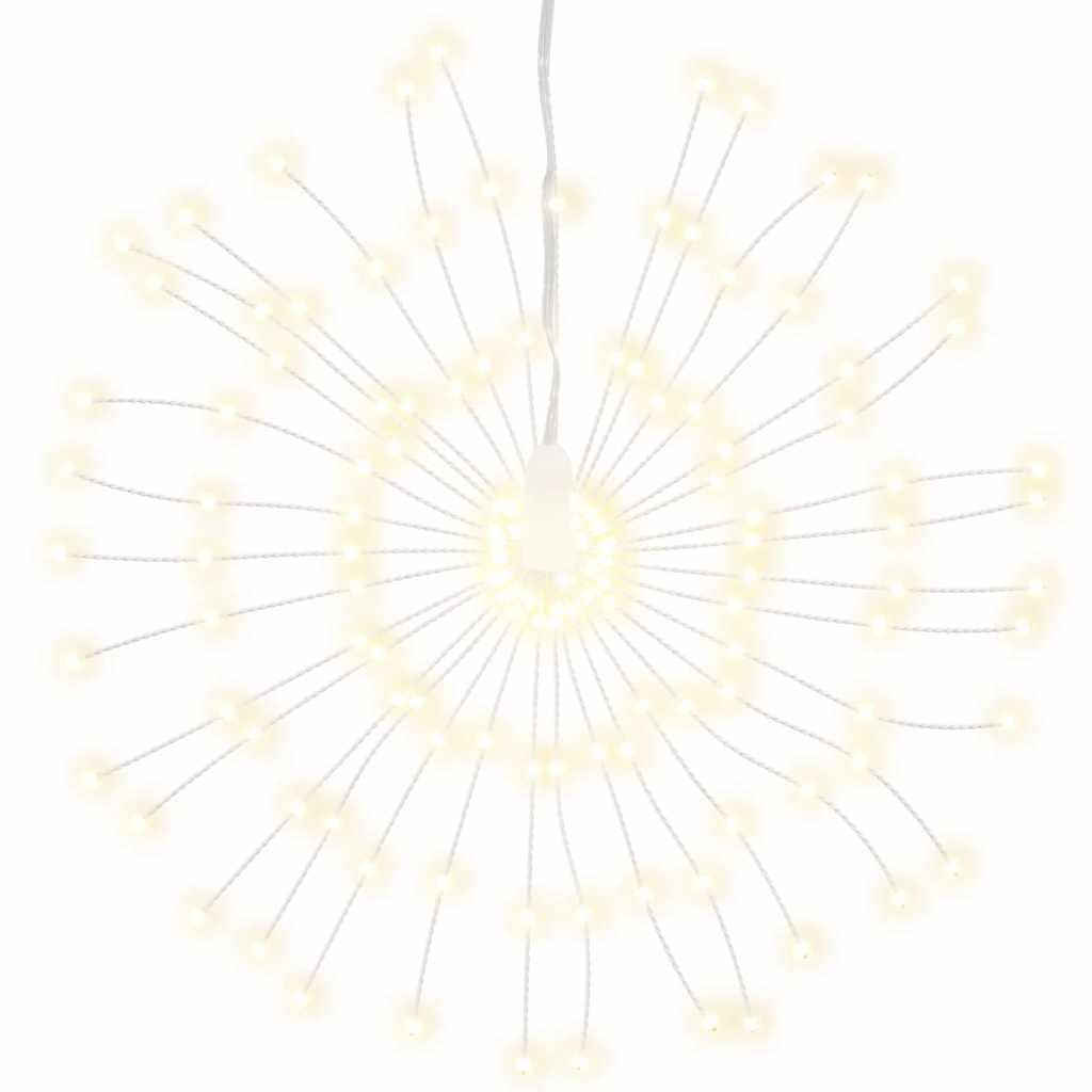 Vidaxl Christmas lighting Fireworks 4 st 140 warm white LEDs 17 cm