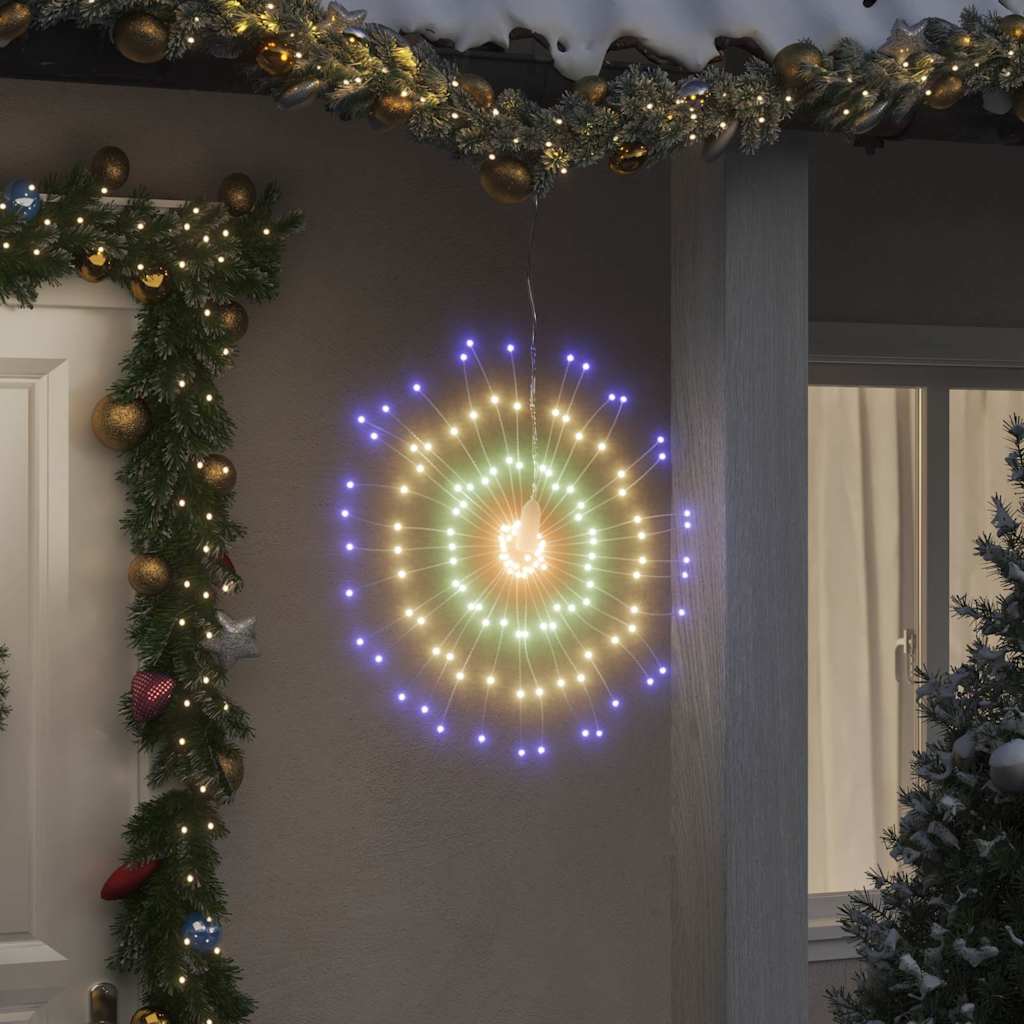 VIDAXL LIGHTING IL ARIGHTINTI DI NAMBINIO 140 LED multi -colorati 17 cm