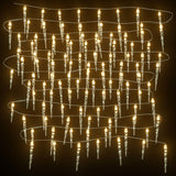 Vidaxl Christmas lighting Ice cone with 100 LEDs 10 m Acrylic PVC warm white