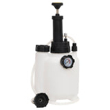 VidaXL REMMATER 3 L White and Black