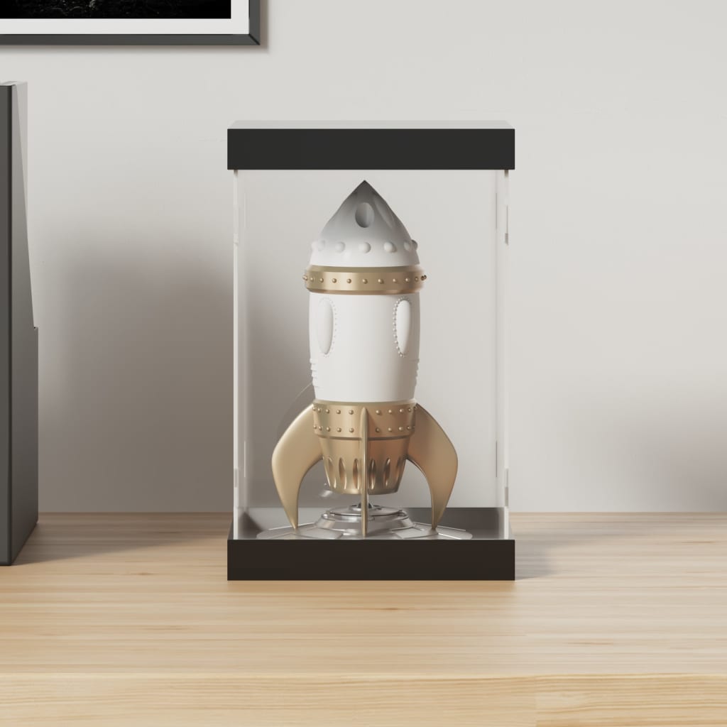 Vidaxl display trasparente 14x14x22 cm acrilico
