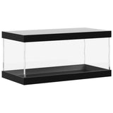 Vidaxl displej transparentní 30x15x14 cm akryl