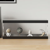 VidaXL näyttökotelo läpinäkyvä 34x16x14 cm akryyli