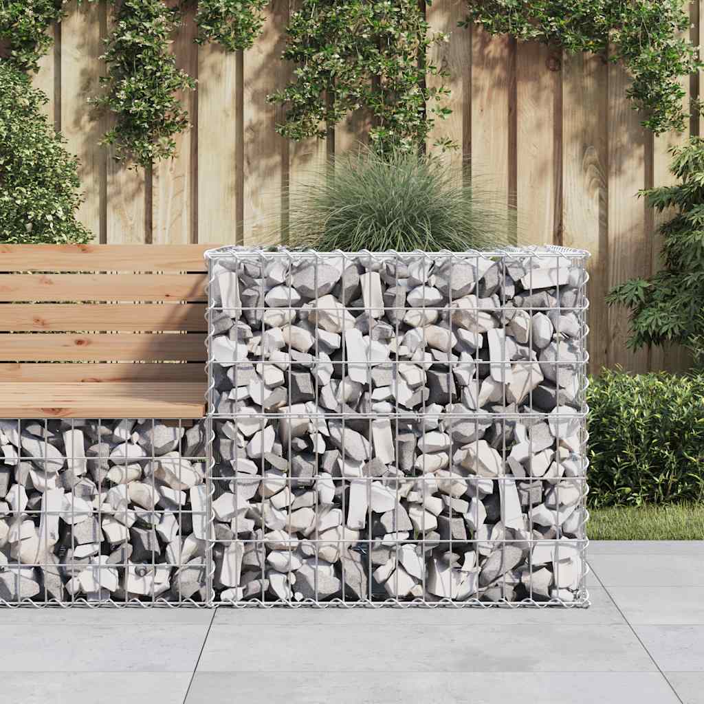 Vidaxl shananskent 70x7065 cm galvaniséiert Eisen Sëlwer faarweg