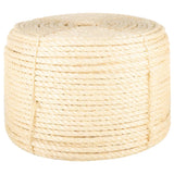 Vidaxl reb 12 mm 25 m 100% sisal