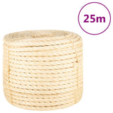 Vidaxl Rope 14 mm 25 m 100% Sisal