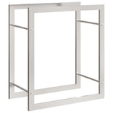 Fidaxl Foyer 50x28x56 cm en acier inoxydable