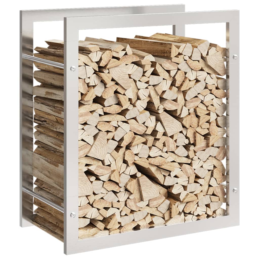 Fidaxl Foyer 50x28x56 cm en acier inoxydable