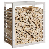 Fidaxl Foyer 50x28x56 cm en acier inoxydable