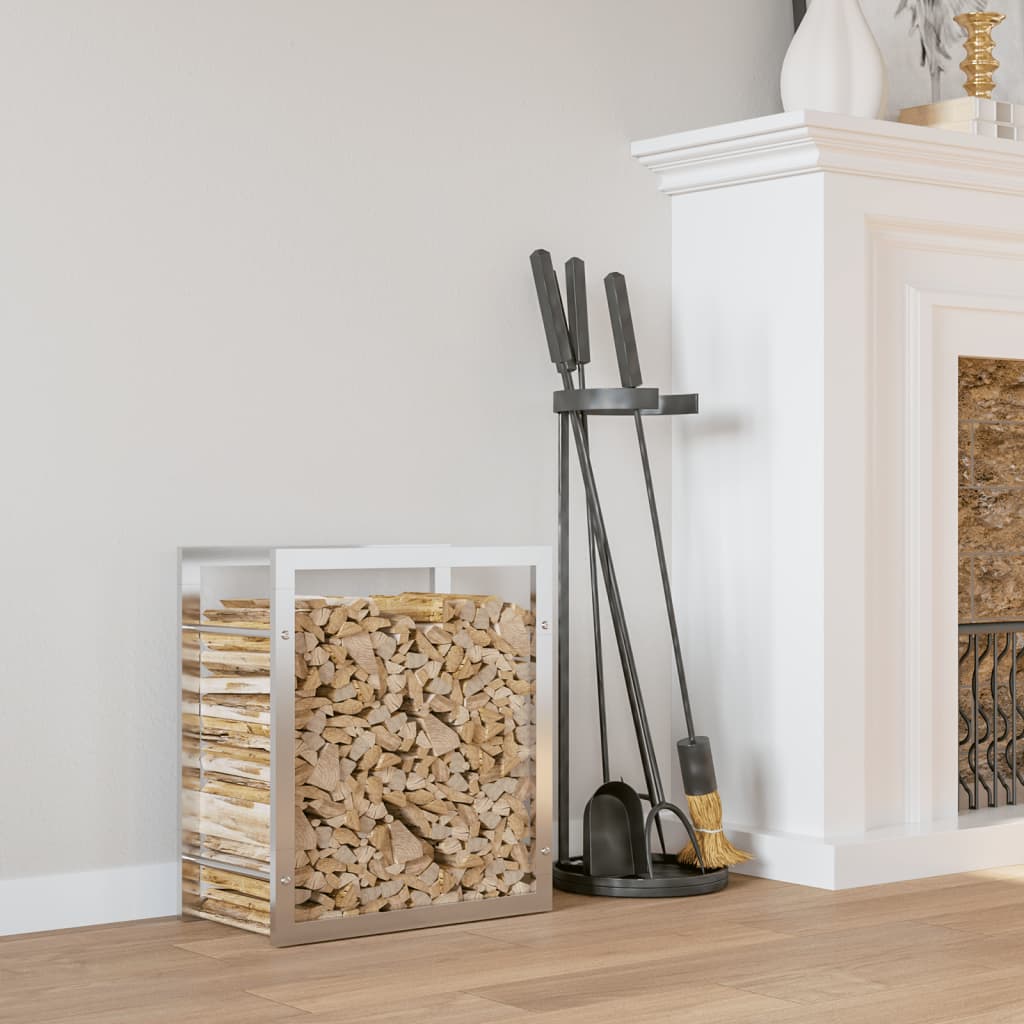 Fidaxl Foyer 50x28x56 cm en acier inoxydable