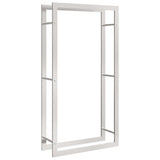 Vidaxx brænde rack 80x28x154 cm rustfrit stål