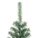 Vidaxl Kunstkerstboom with snow 120 cm green