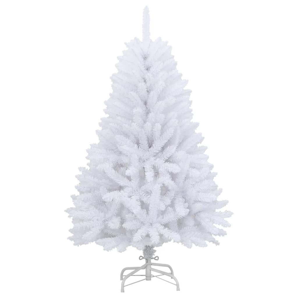 Vidaxl kunstucksthorstboom mat Hünger an Standard 120 cm wäiss