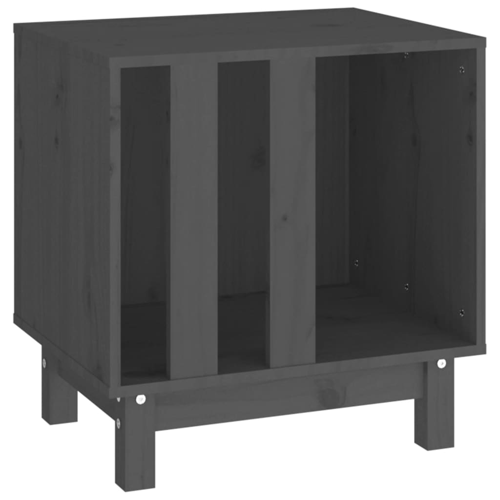 Vidaxl hund loft 50x40x52 cm solid fyrretræ grå grå