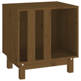 Vidaxl Dog Loft 50x40x52 cm Solid fyrretræbrun
