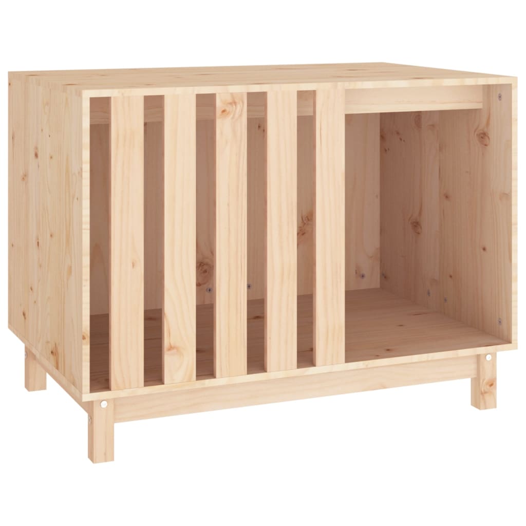 Vidaxxl doghouse 90x60x67 cm solid pine wood