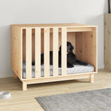Vidaxxl doghouse 90x60x67 cm solid pine wood