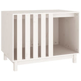 Vidaxx doghouse 90x60x67 cm solid pine wood white