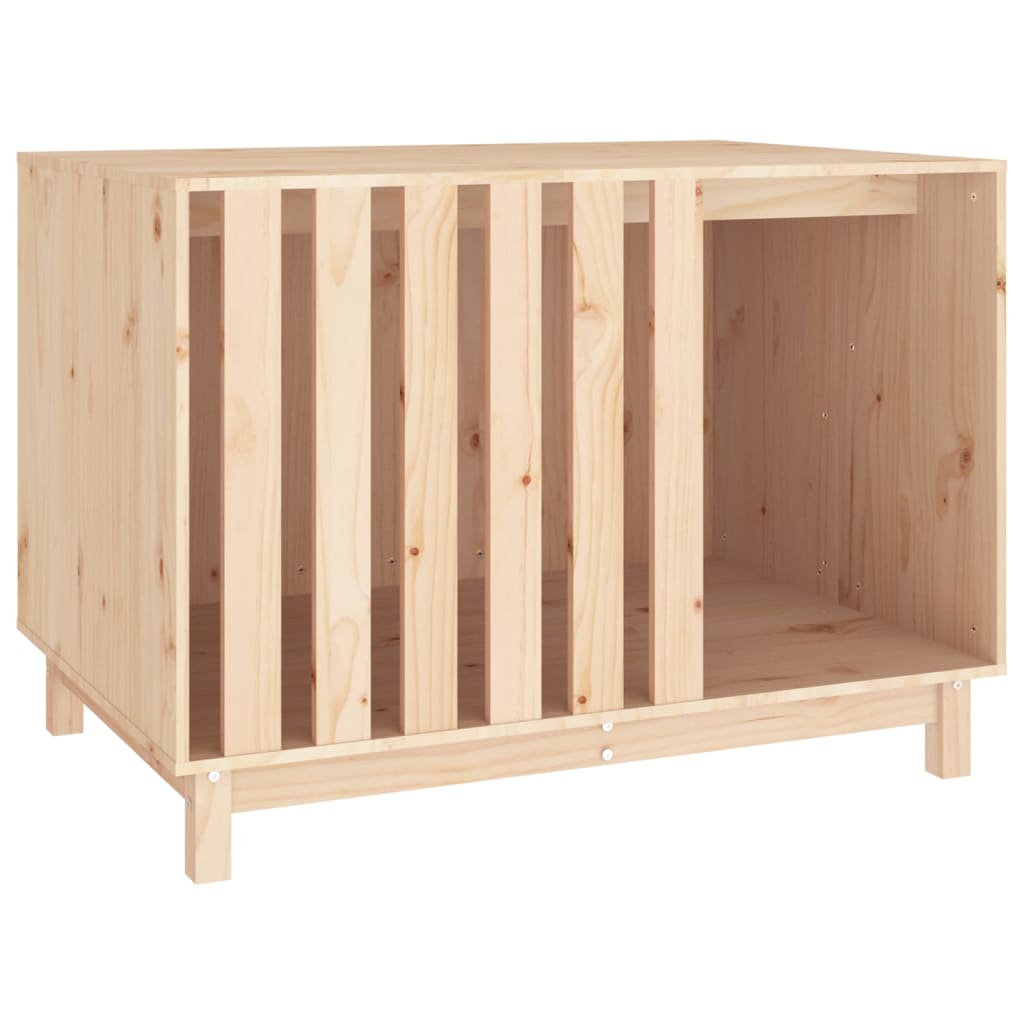 VIDAXXL DOGHOUSE 100X70X72 CM SOLID PINE Wood