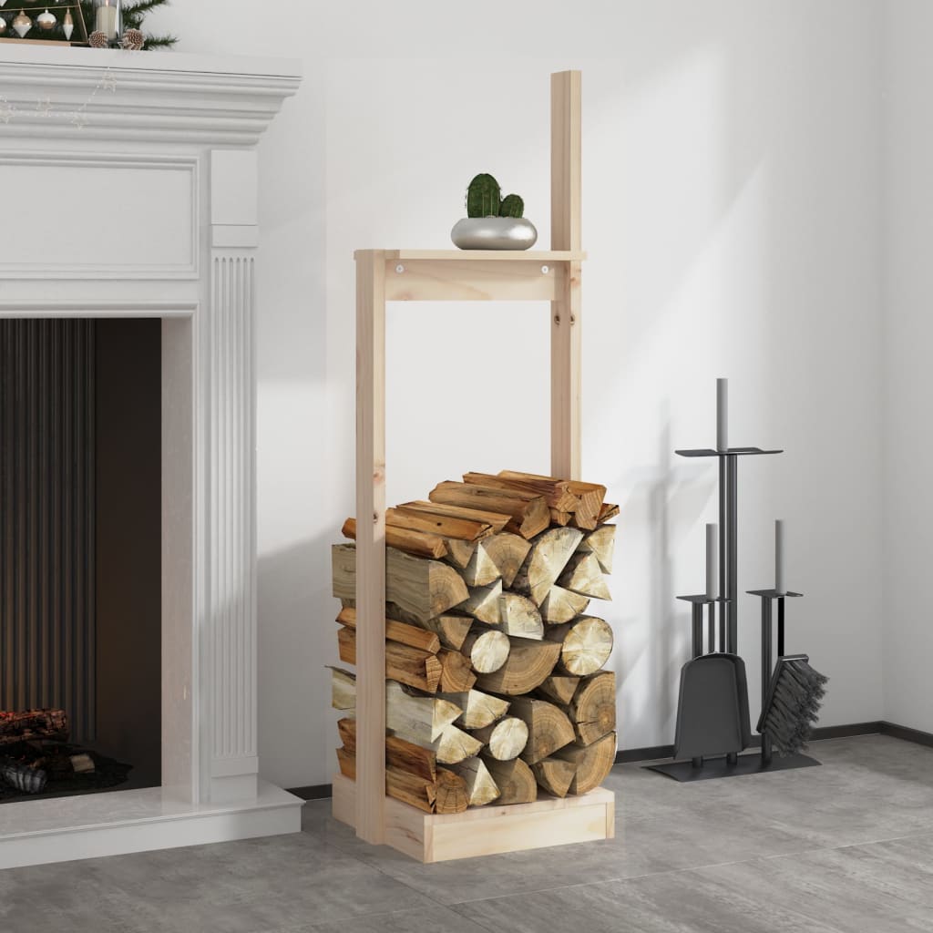 Porta a blocchi in legno Vidaxl 33.5x30x110 cm Pino solido