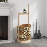 Porta a blocchi in legno Vidaxl 33.5x30x110 cm Pino solido