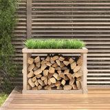 VidaXL wood block holder 108x52x74 cm Solid pine